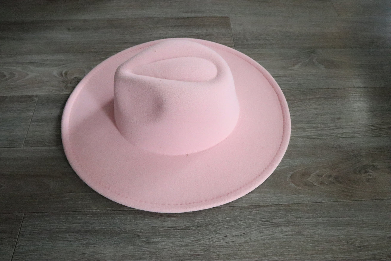 Wholesale Wide Brim Fedora Hat For Women
