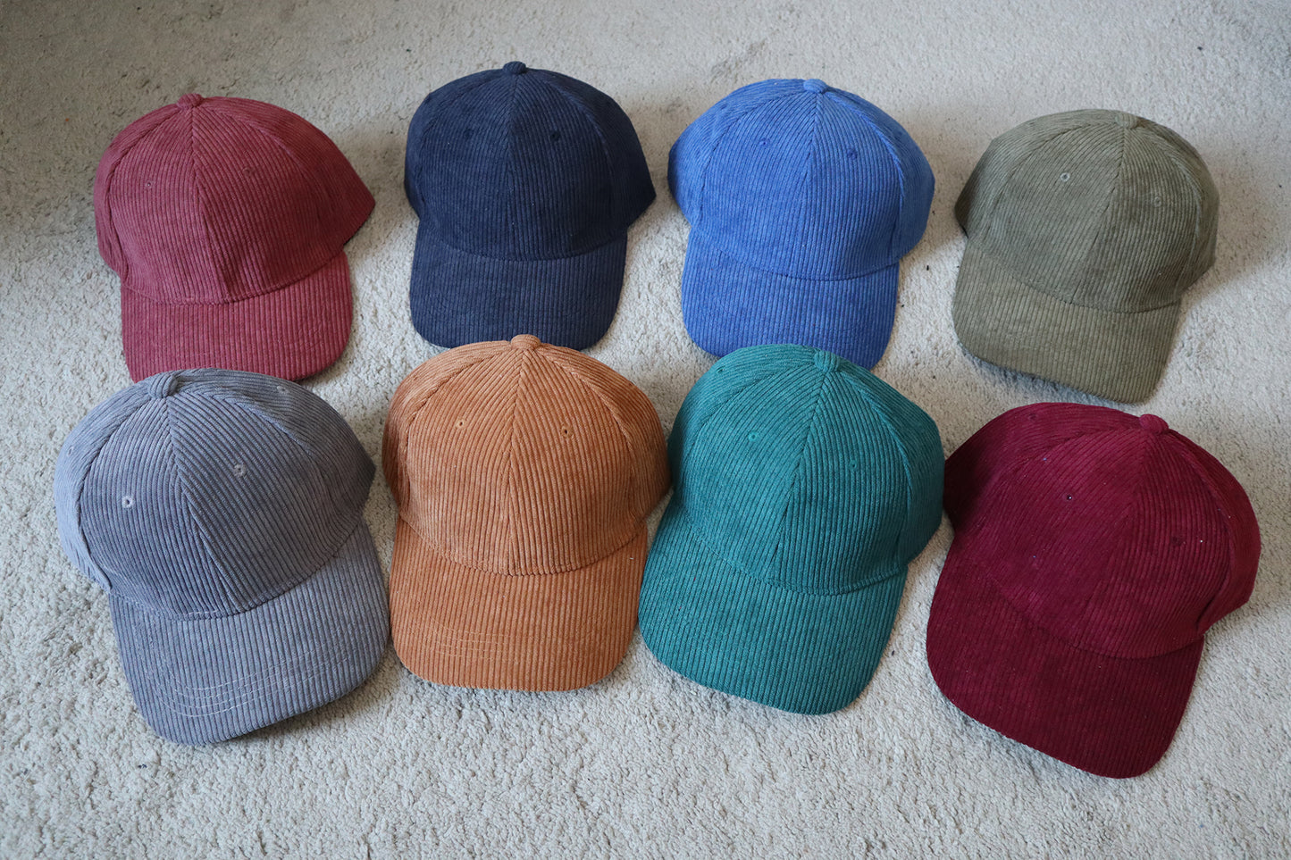 Wholesale Dad Hats Adjustable Corduroy Dad Hats