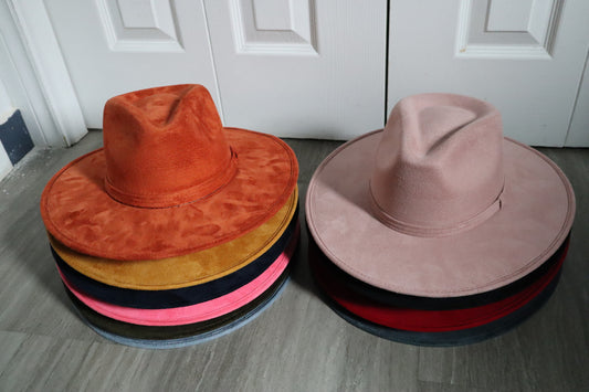NEW RELEASE: Premium Suede Fedora Hats are now here