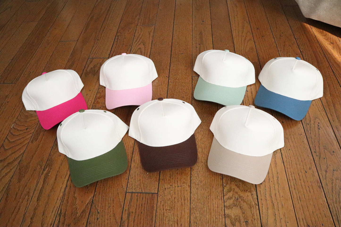 Wholesale Blank Baseball Cap Two Tone Baseball Cap